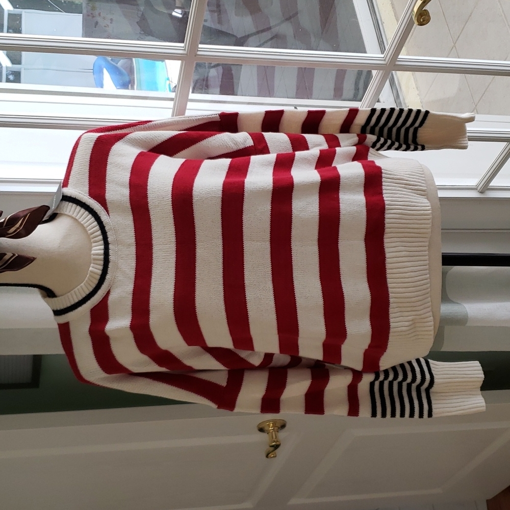 Ladies striped sweater, Madison